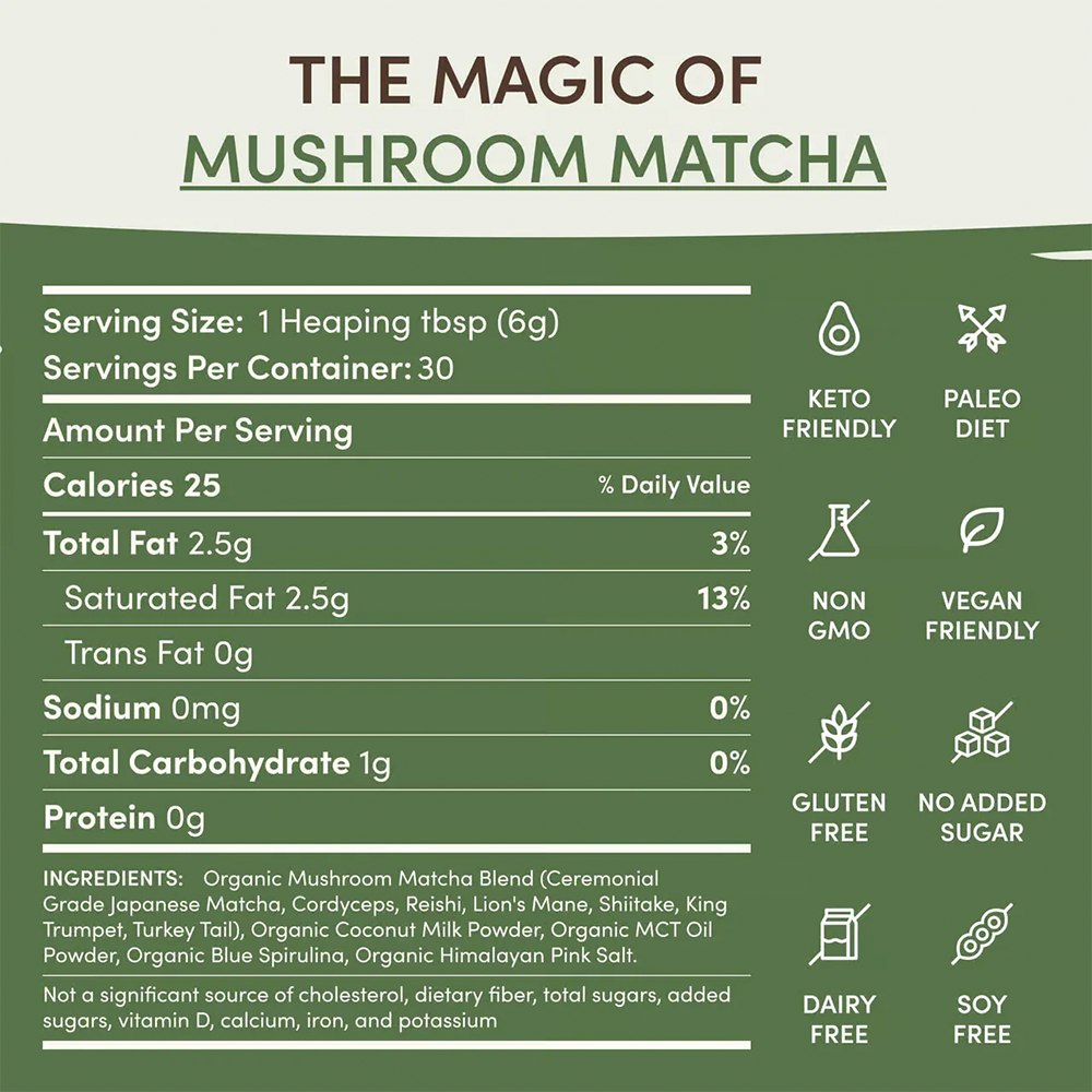 Mushroom Matcha